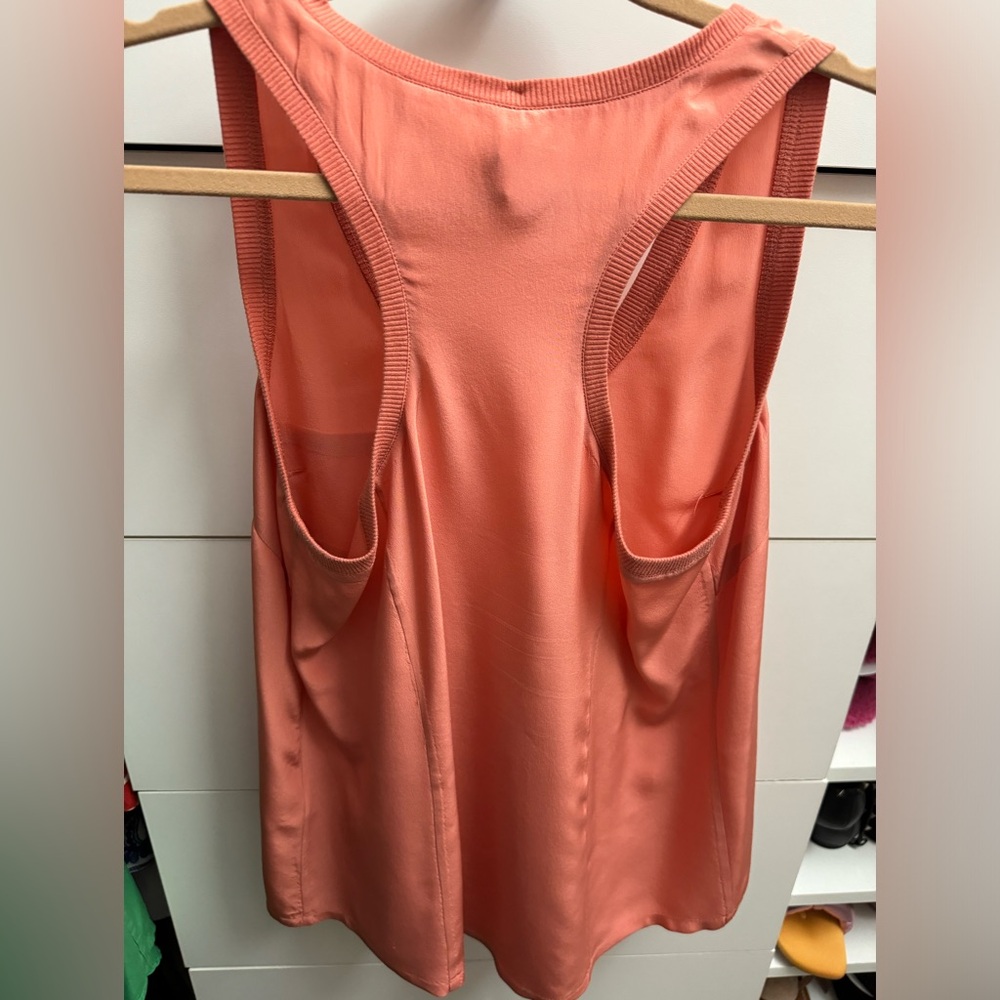 Joie coral silk racer tank size Medium - Picture 4 of 7